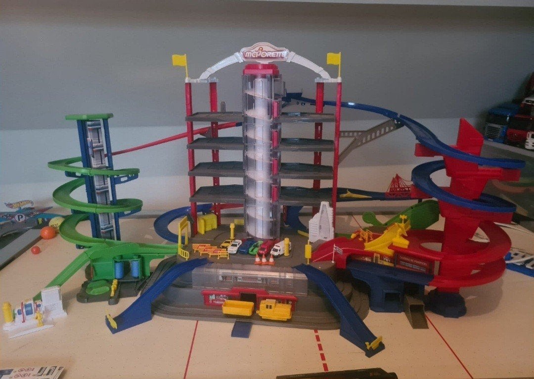 Majorette City Garage, Enfants & Bébés, Enlèvement, Comme neuf, Circuit