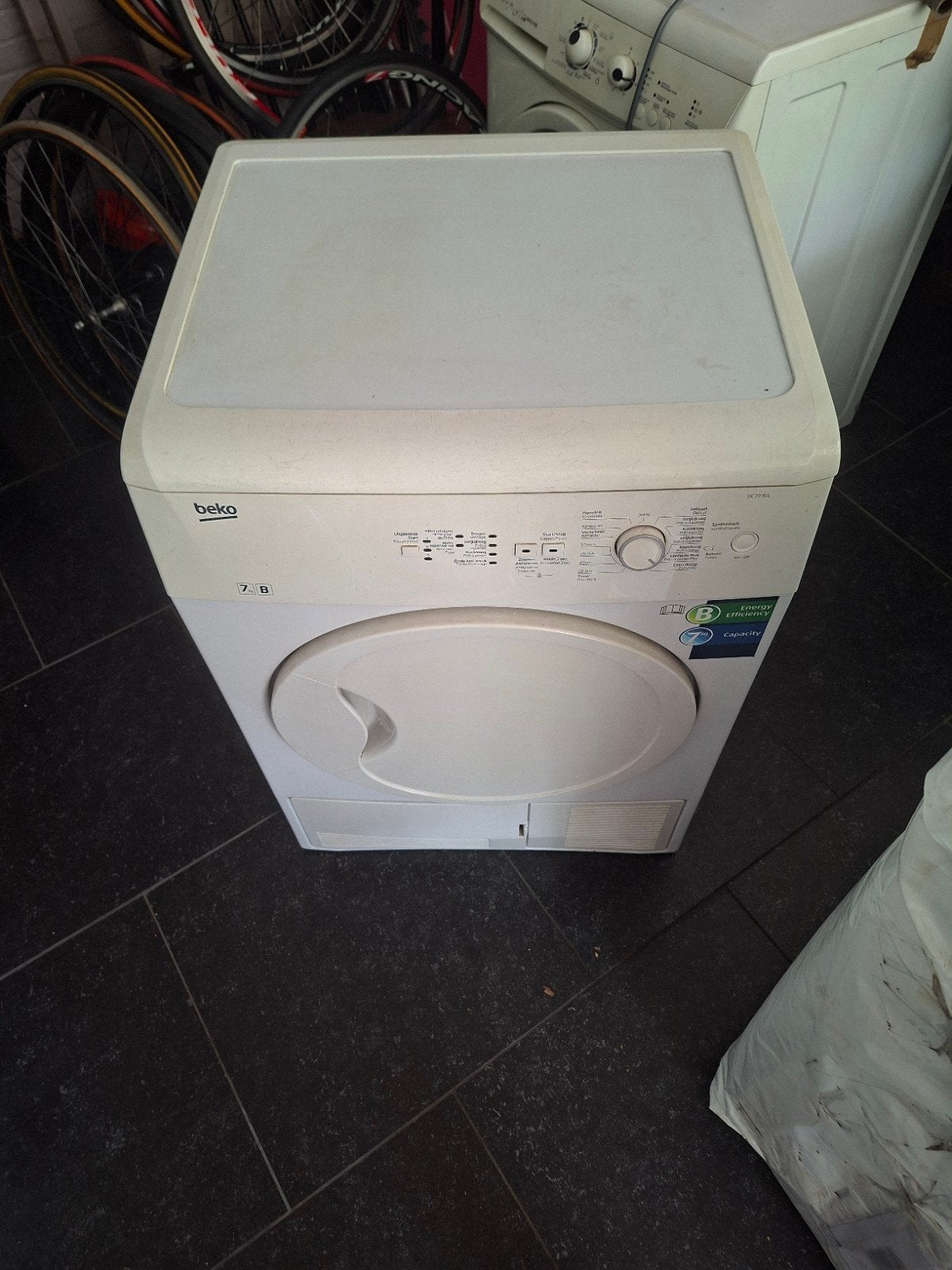 Beko Droogkast DC72301, Ophalen, 6 tot 8 kg, Gebruikt, Voorlader
