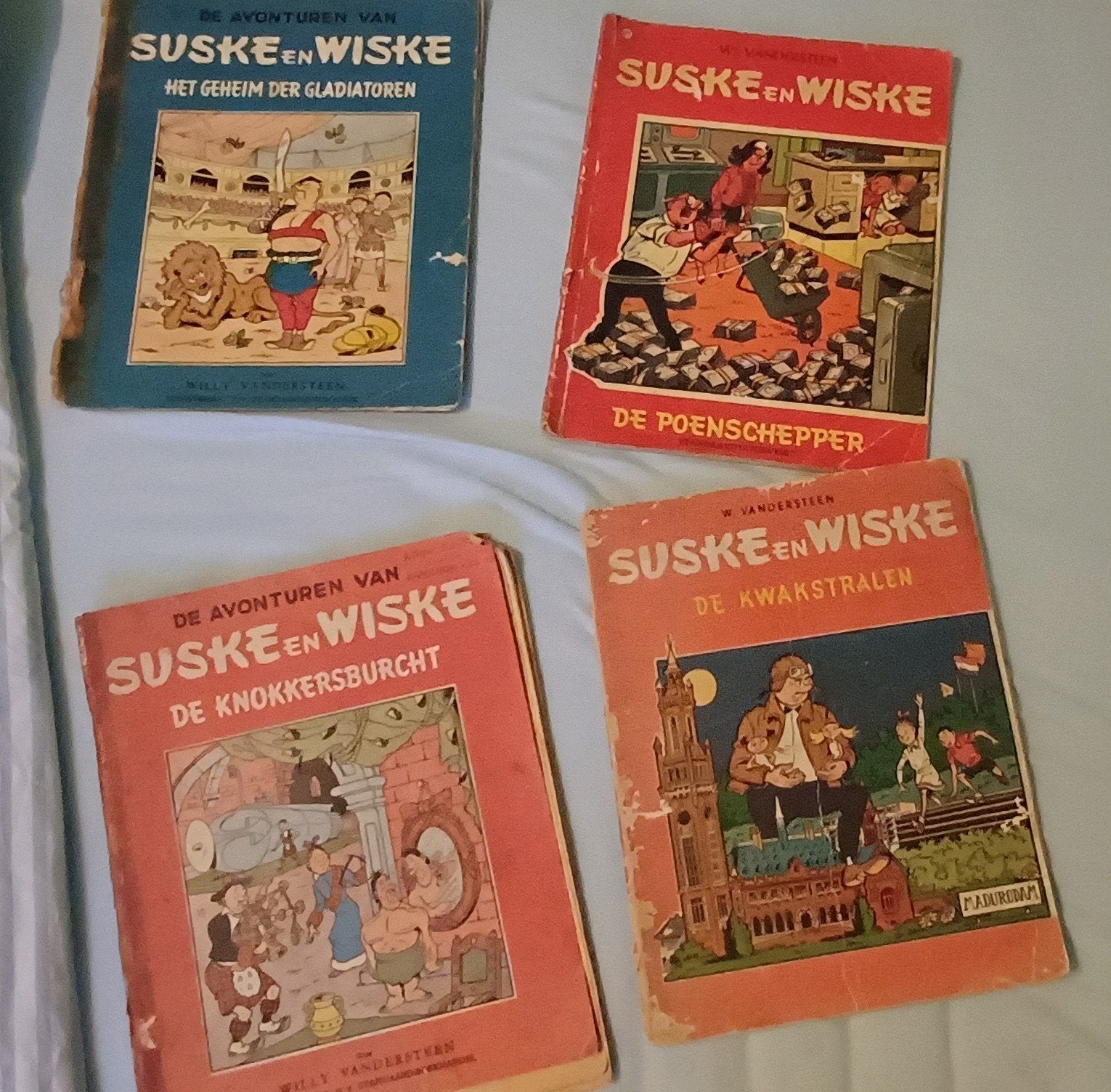 vieilles bandes dessinées de Suske et Wiske, Enlèvement ou Envoi