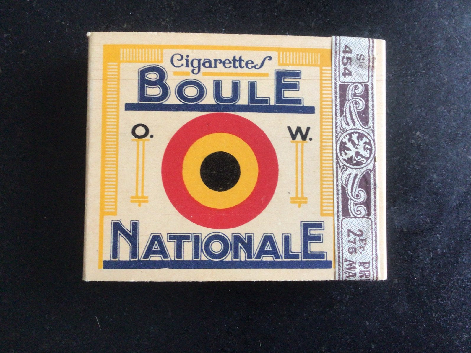 Sigaretten Boule Nationale tabak pakje boule d’or, Ophalen of Verzenden, Zo goed als nieuw