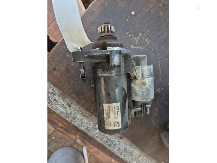 Startmotor van een Volkswagen Polo, Gebruikt, -, Volkswagen, -