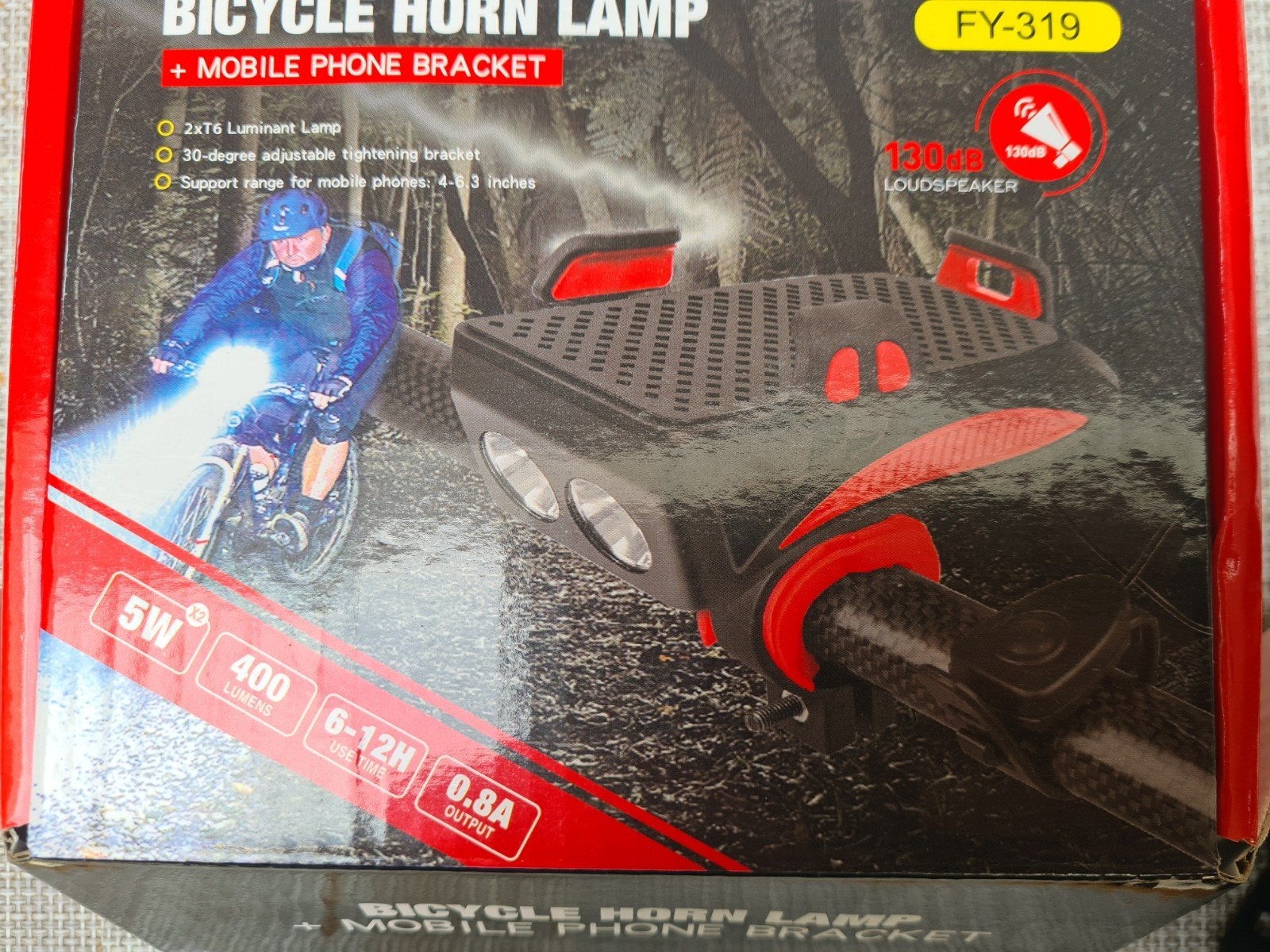 support de téléphone portable pour vélo et lampe, Enlèvement ou Envoi, Comme neuf, Autres types