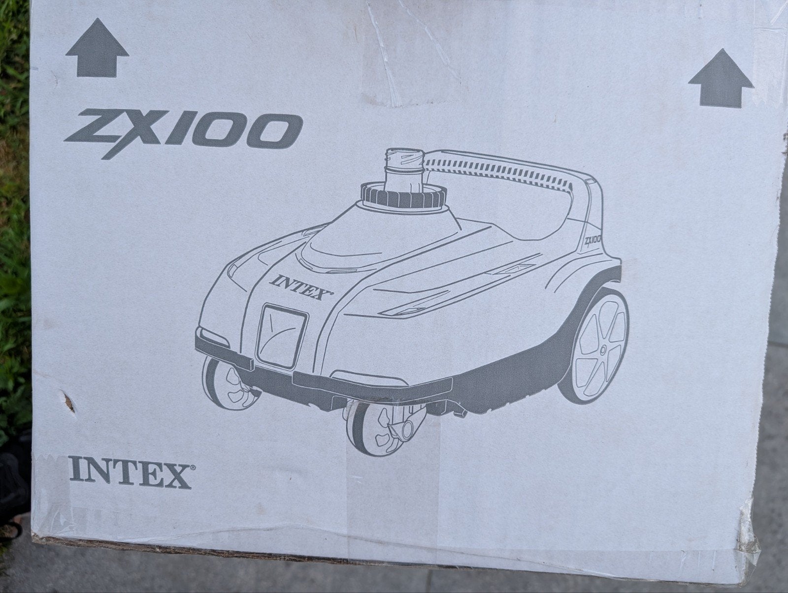 Zwembadstofzuiger ZX100. 1x gebruikt, Ophalen