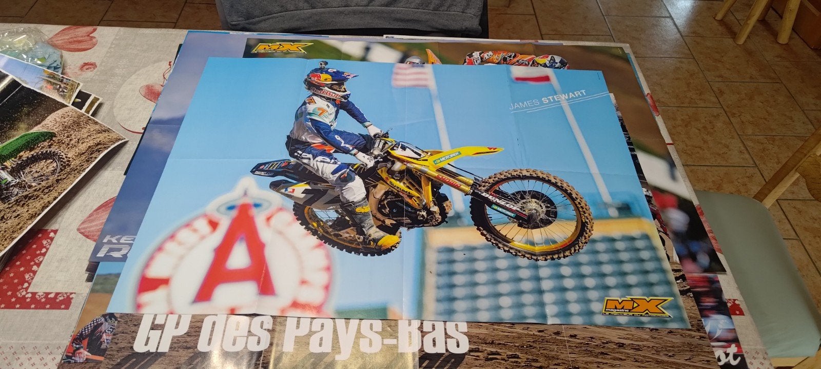 Motocross-posters voor verzamelaars, Ophalen, Deurposter of groter, Rechthoekig Liggend, Nieuw