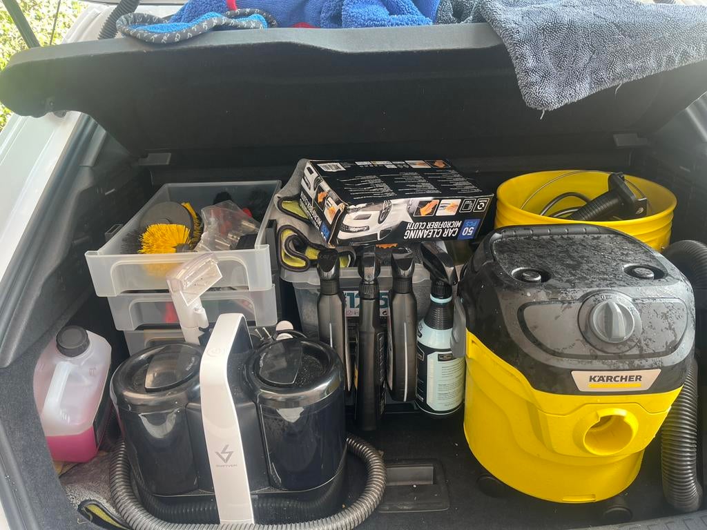Volledige auto detailing set te koop, Ophalen