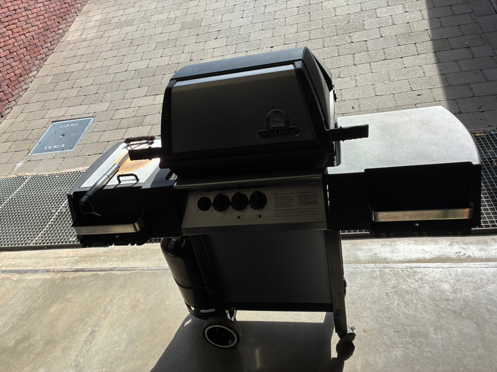Gas bbq - Broim King, Ophalen, Gebruikt