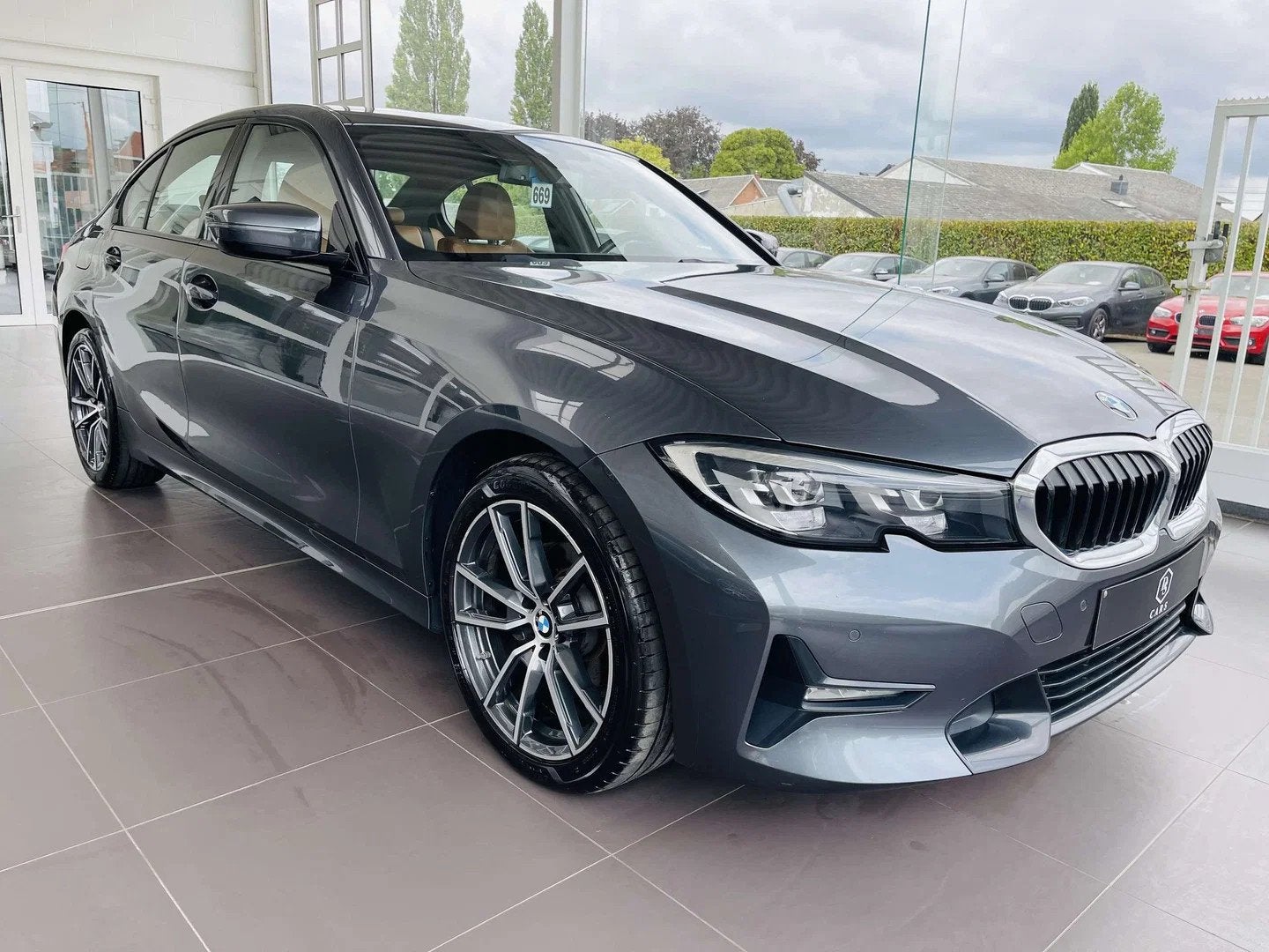 BMW 3 Serie 318 dA * GARANITE+ LED + GPS PRO + CUIR *, Euro 6, 4 cilinders, 136 pk, Leder