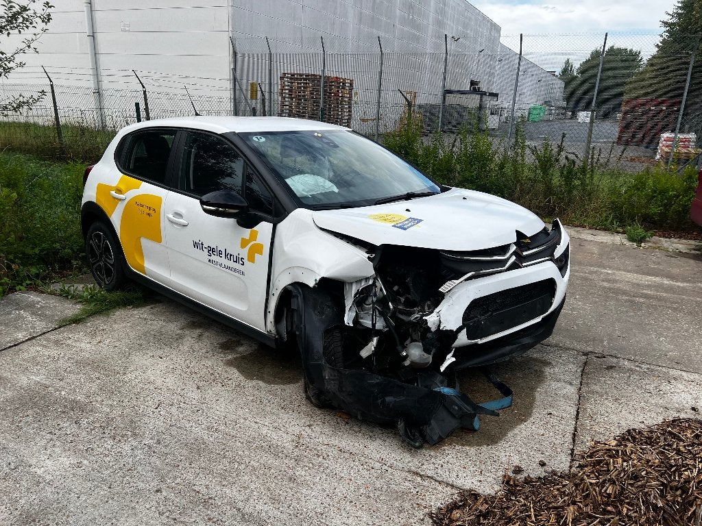 citroen c3 met 55000 km motor ok bouwjaar 2021, Auto's, Voorwielaandrijving, Stof, Euro 6, 1199 cc