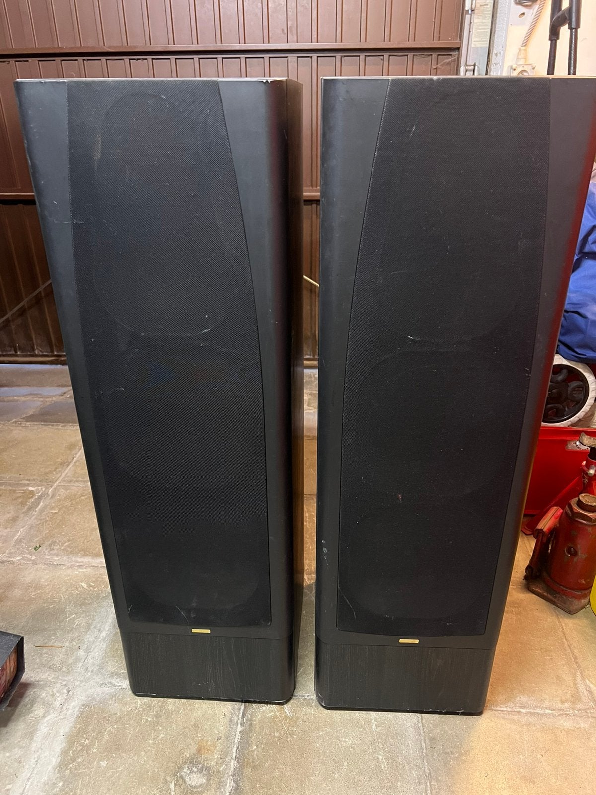 Joma set boxen, Ophalen, Gebruikt, 120 watt of meer, Front, Rear of Stereo speakers