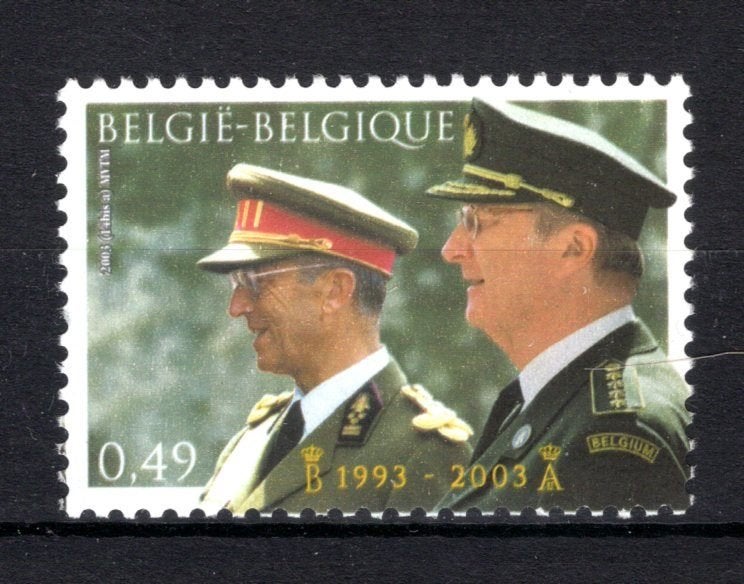 3201 MNH 2003 - Hommage au roi Baudouin et à Albert II, Enlèvement ou Envoi, Non oblitéré, Neuf