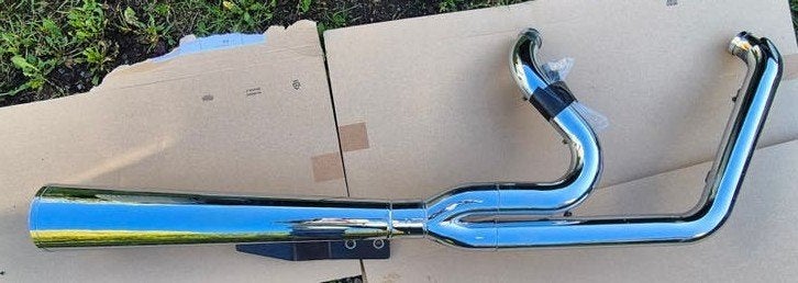Harley Evo Softail Uitlaat, Ophalen