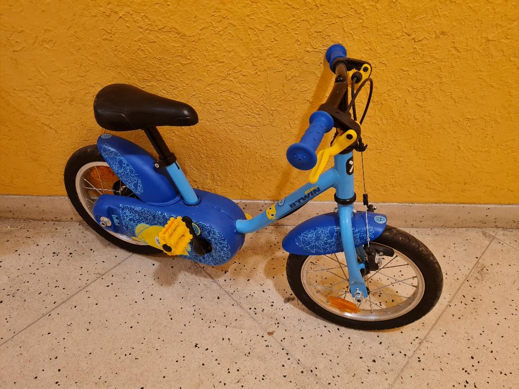 Vélo pour enfants Brwin 5-7 ans, Vélos & Vélomoteurs, Enlèvement, Utilisé, Frein sur jante, 14 pouces ou moins