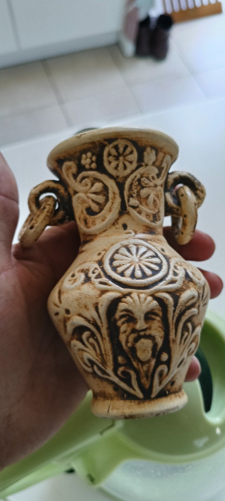 Vaas uit keramiek jaren 70's, Antiek en Kunst, Ophalen