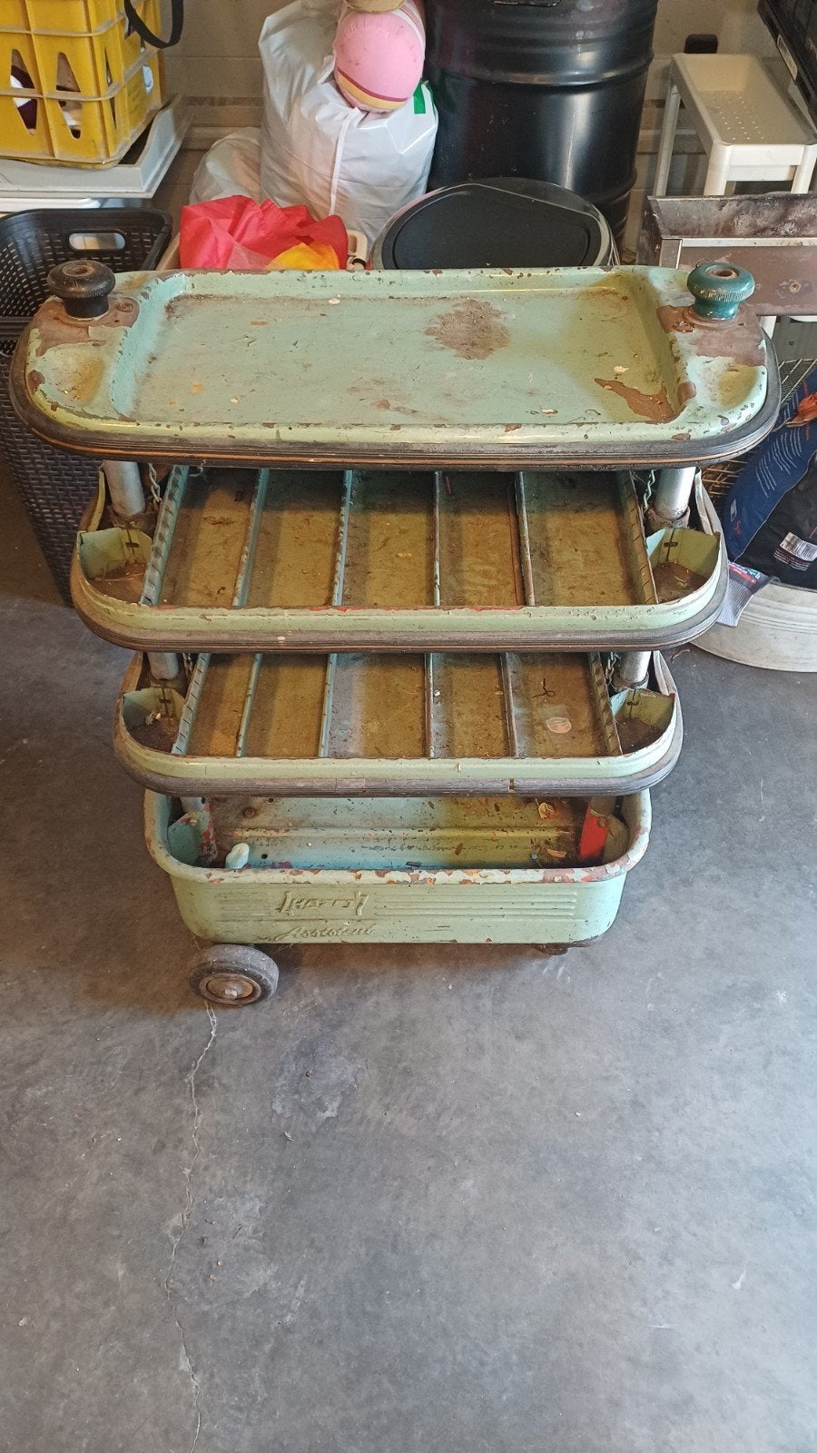 trolley, Ophalen