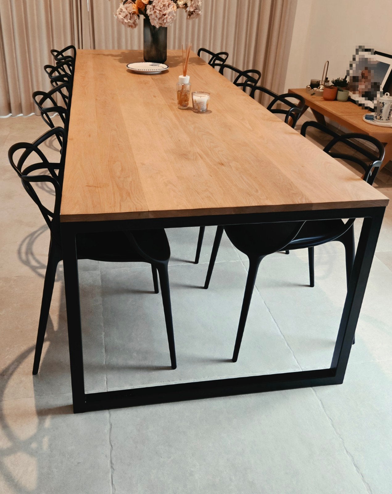 8 zwarte kartell masters stoelen incl los zitkussen, Ophalen