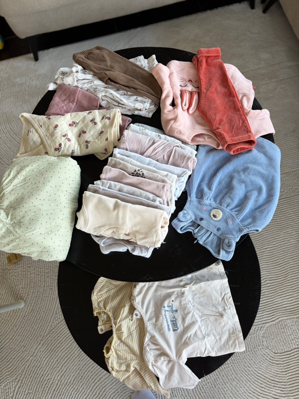 Baby kleren meisje 6-9 mnd, Ophalen, Zo goed als nieuw