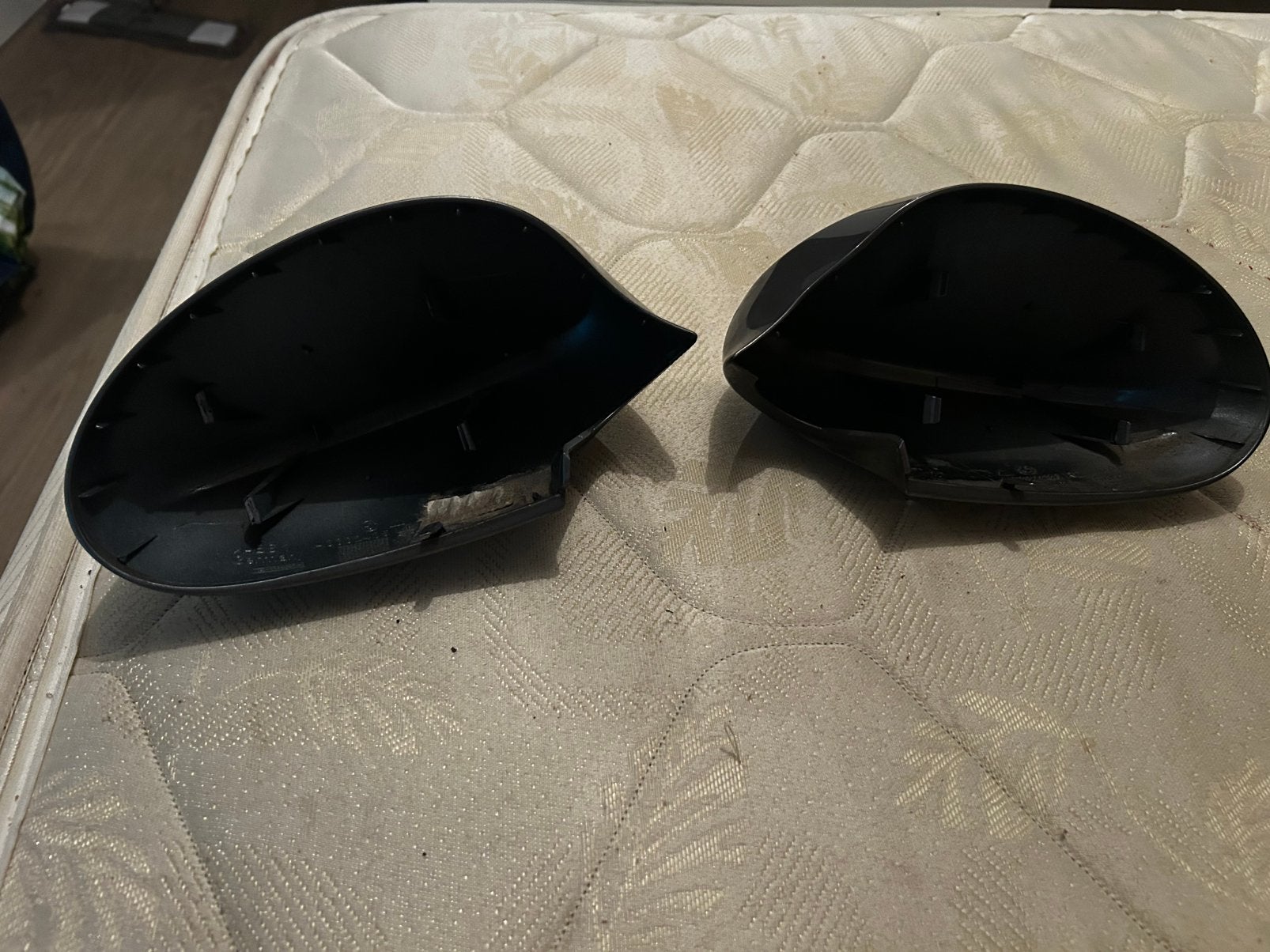 Spiegelkappen bmw e90 grijs, Ophalen, Gebruikt, BMW