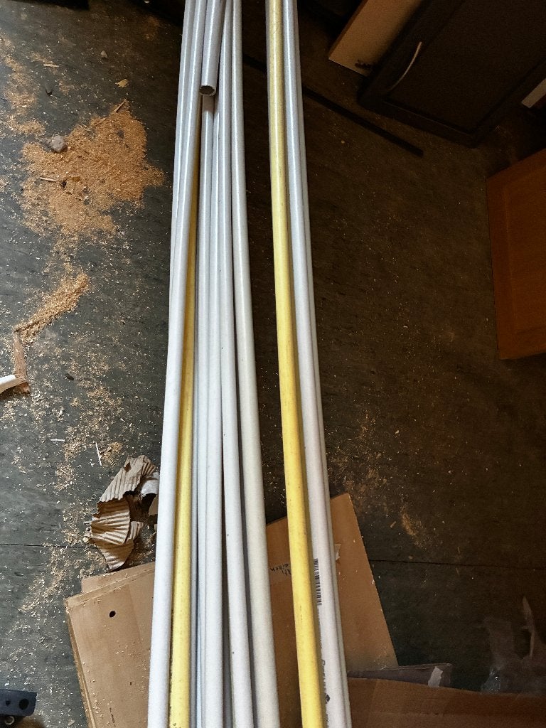 PVC buis voor electriciteit diverse diktes 20 stuks, Doe-het-zelf en Bouw, Ophalen, Nieuw