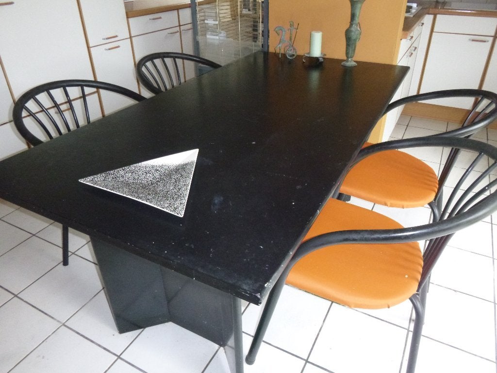 keukentafel + stoelen, Ophalen, Gebruikt