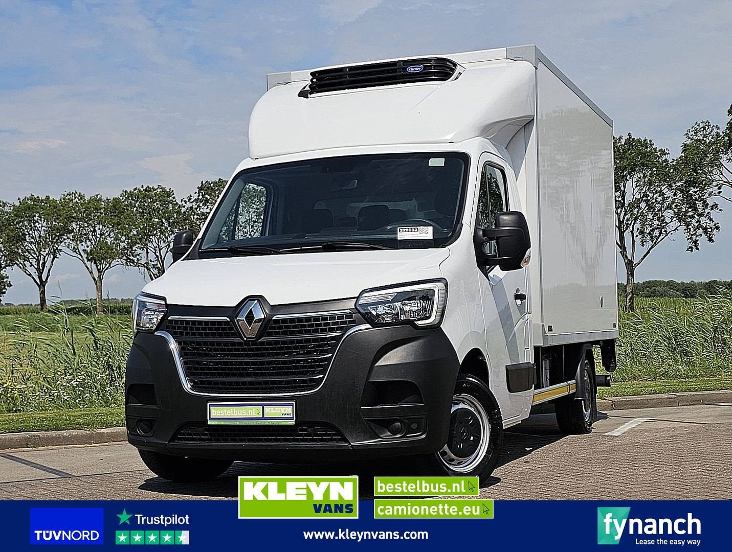 Renault MASTER 2.3 Koelwagen Laadklep!, Auto's, Bestelwagens en Lichte vracht, Renault, Wit, Bedrijf, Te koop