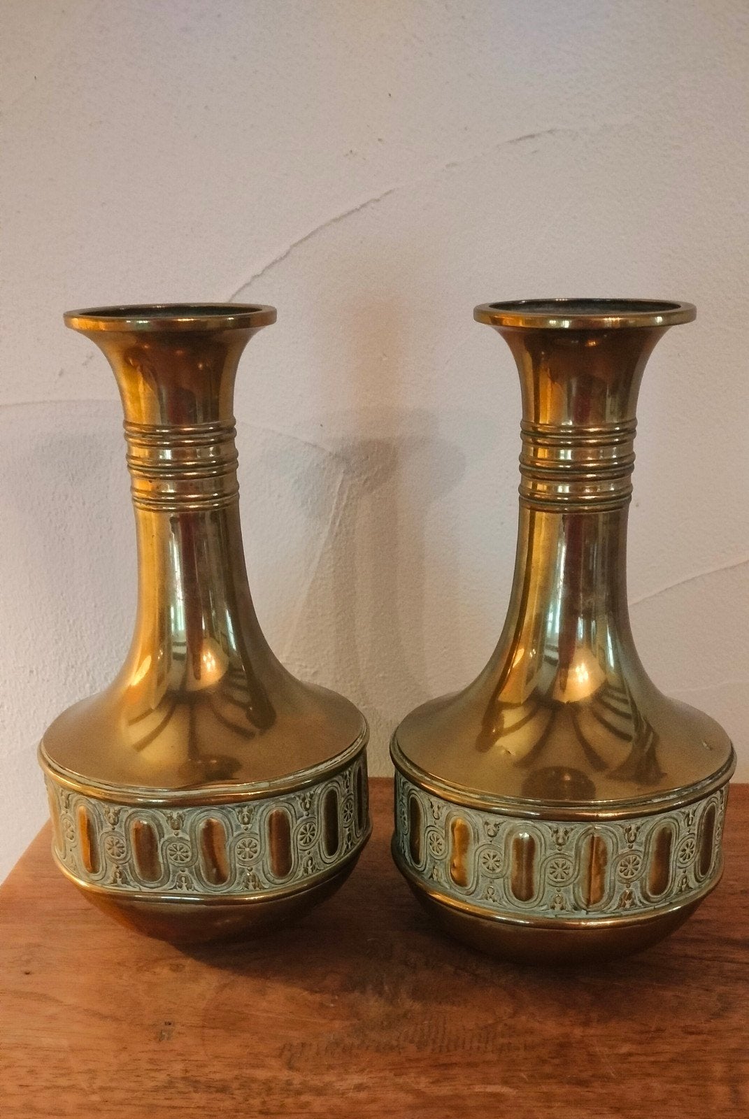 Koperen vaas, Antiek en Kunst, Ophalen
