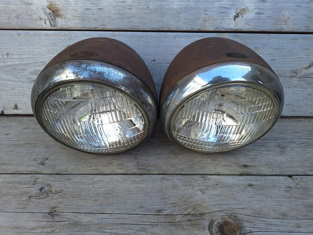 Ford Model A / flathead V8 koplampen, Ophalen of Verzenden, Gebruikt, Mercury
