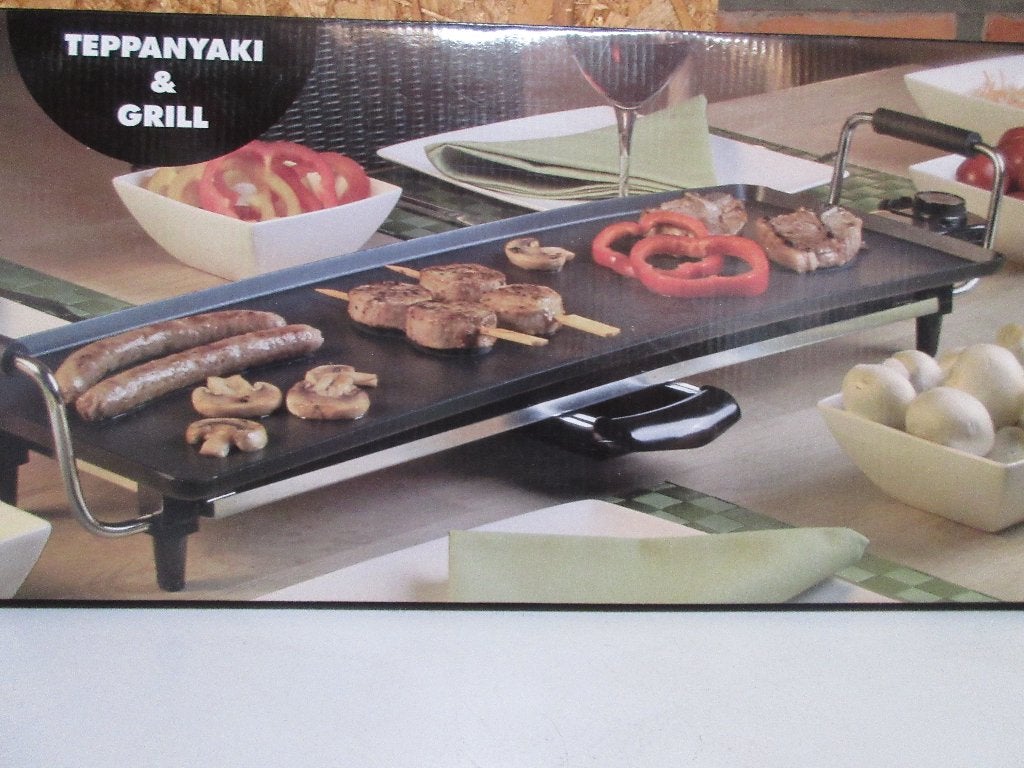 Teppanyaki en grill nieuwstaat.!!!, Electroménager, Enlèvement, Comme neuf