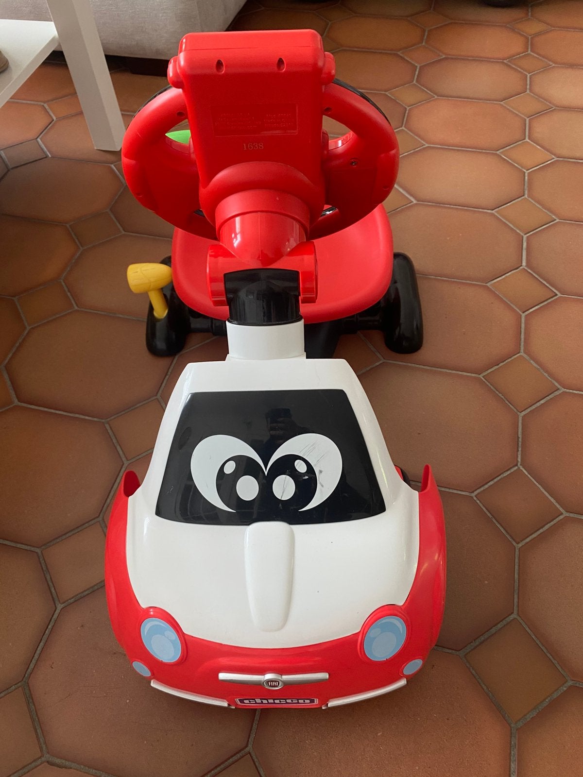 Chicco fiat 500, Kinderen en Baby's, Speelgoed | Buiten | Voertuigen en Loopfietsen, Ophalen, Zo goed als nieuw