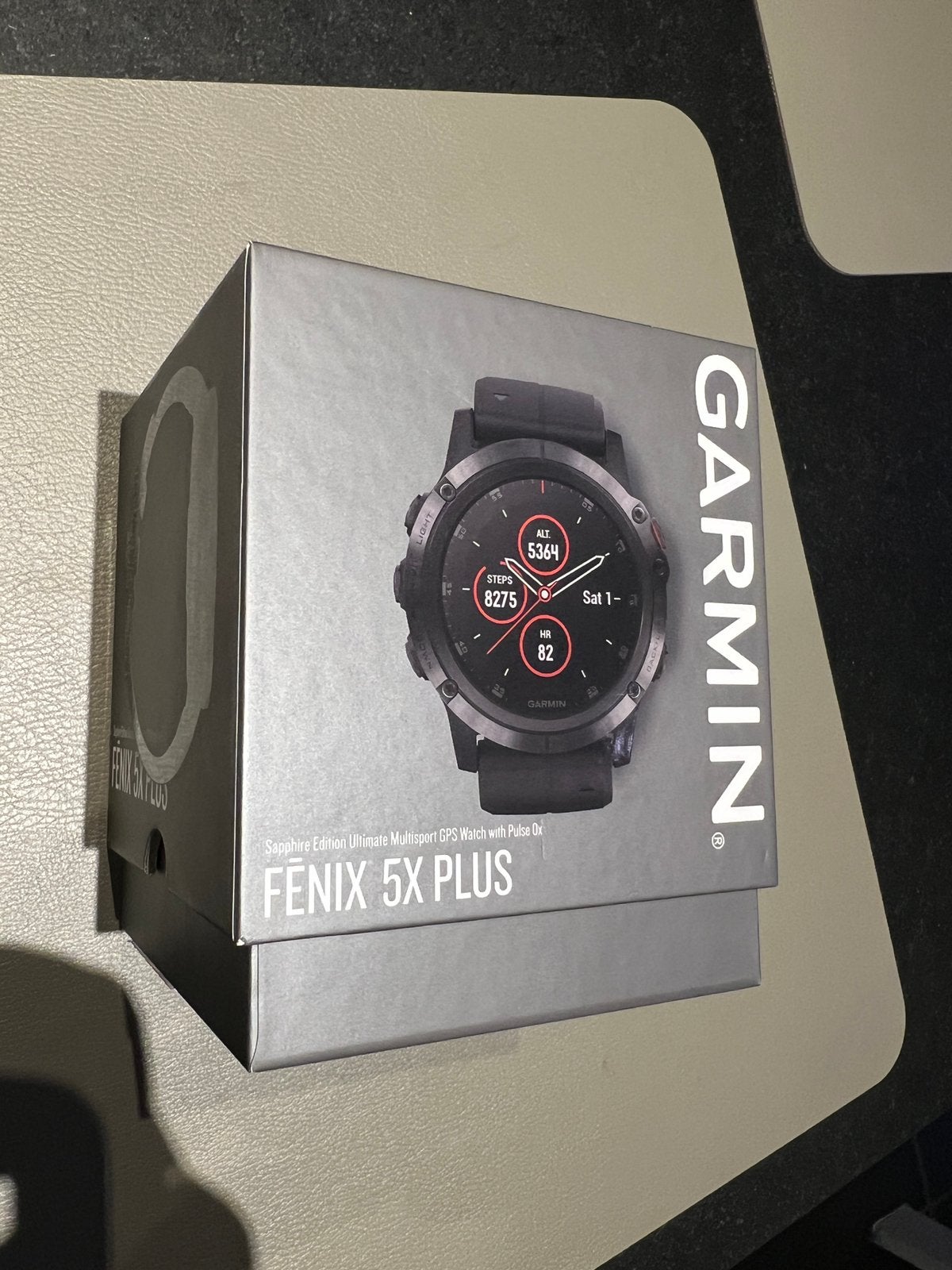 Garmin fenix 5plus, Étanche, Enlèvement, Utilisé, Niveau de stress