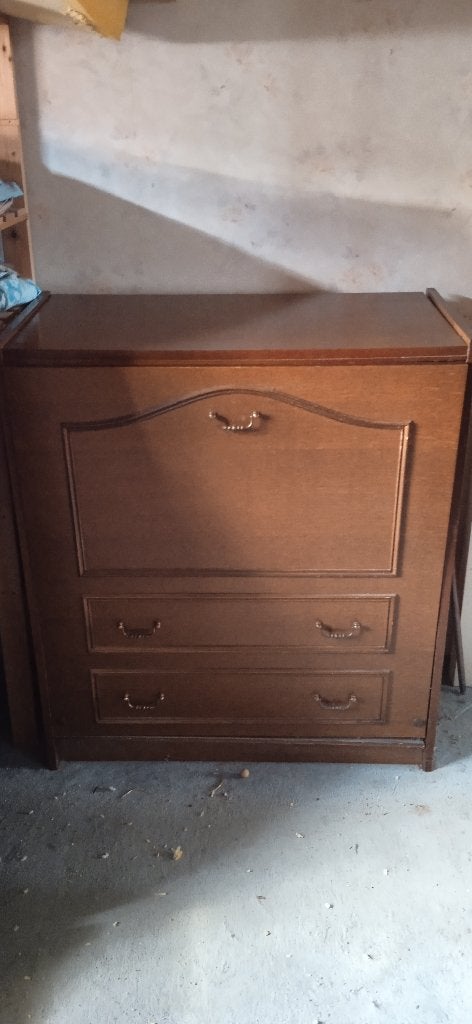 Lit d'appoint dans un meuble 1 pers, Ophalen, Gebruikt, Eenpersoons