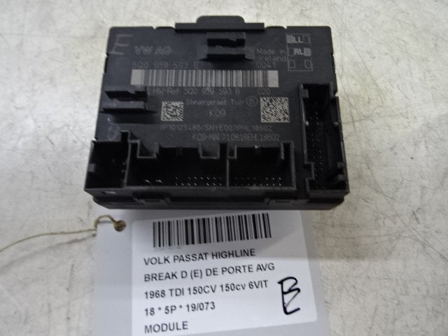 UNITE ELECTRONIQUE Passat Variant (3G5) (5Q0959593B), Volkswagen, Volkswagen AG, Utilisé, Kundenbetreuung@volkswagen.de