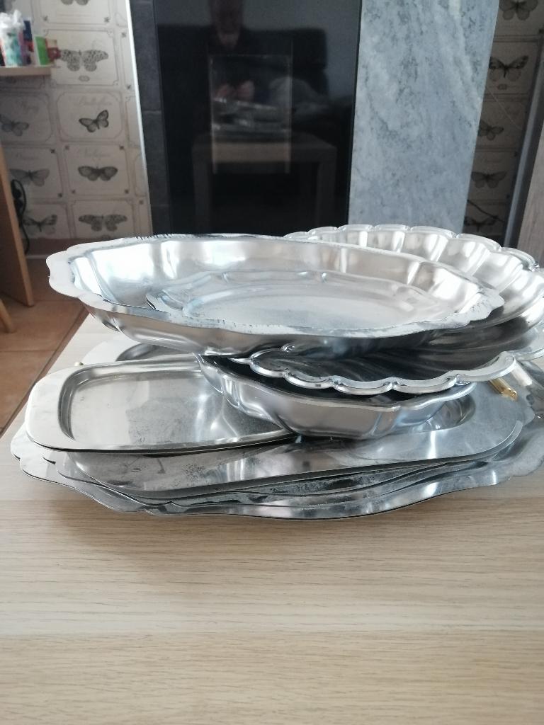 inox schotels, Ophalen, Zo goed als nieuw, Inox, Overige typen