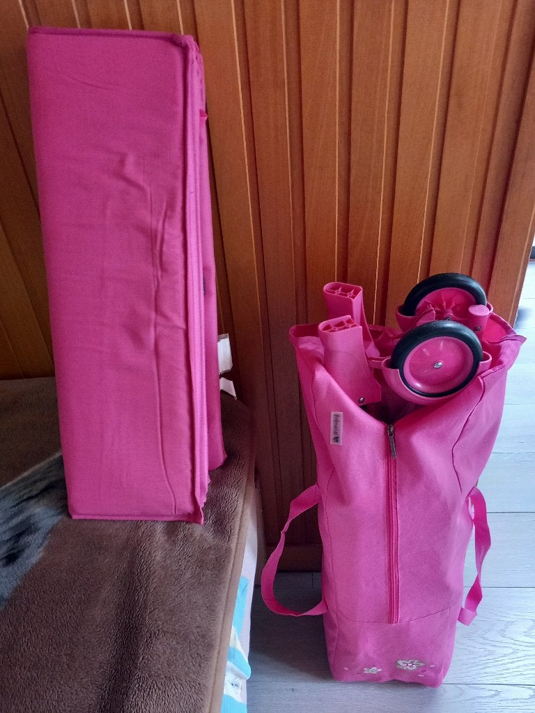 Campingbed, Kinderen en Baby's, Ophalen, Zo goed als nieuw, Minder dan 140 cm, Minder dan 70 cm