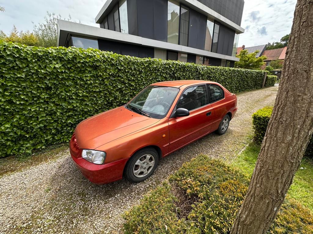 Hyundai Accent II 2002, Auto's, Hyundai, Particulier, Accent, Airbags, Airconditioning, Centrale vergrendeling, Climate control