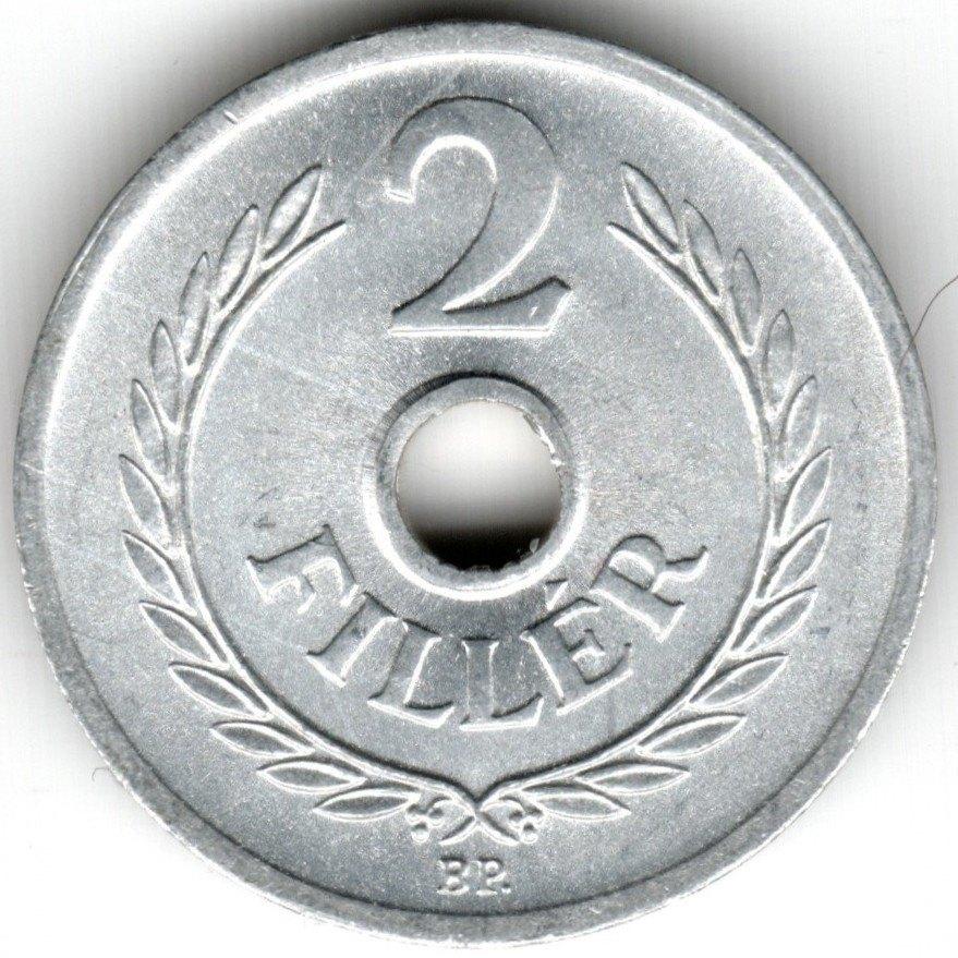 Hongarije : 2 Filler 1963 KM#546 Ref 16642 UNC, Postzegels en Munten, Ophalen of Verzenden, Hongarije, Losse munt