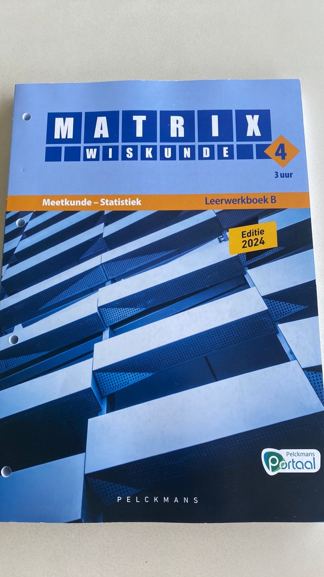 Matrix Wiskunde 4.3 Leerwerkboek B Meetkunde – Statistiek (e, Enlèvement ou Envoi, Néerlandais