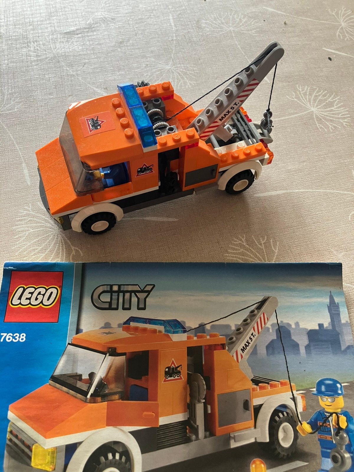 Lego city 7638 takelwagen, Ophalen of Verzenden, Zo goed als nieuw, Lego, City