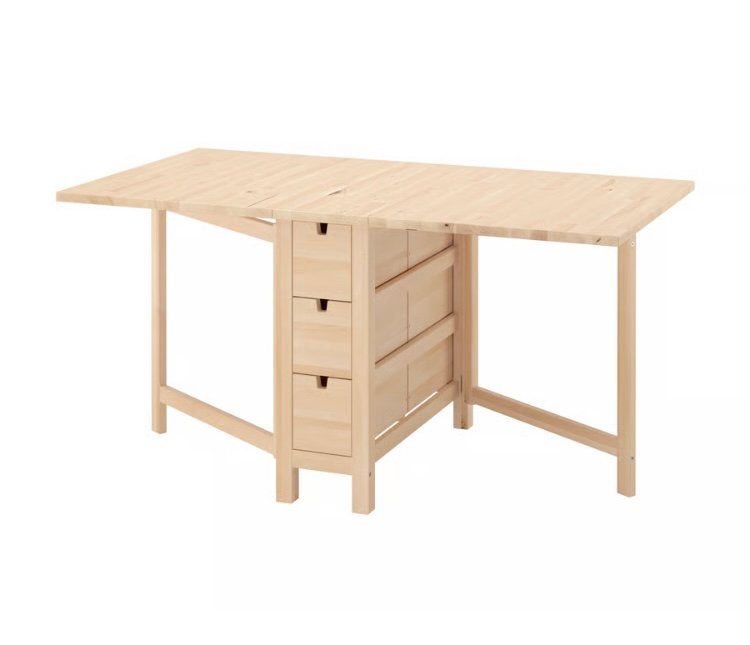 Norden klaptafel ikea, Ophalen, Zo goed als nieuw