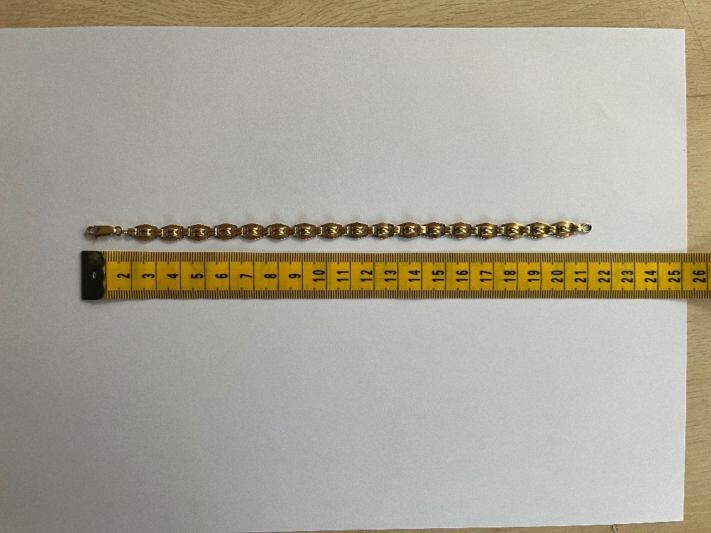 Bracelet or 750, Enlèvement, Comme neuf, Or, Or