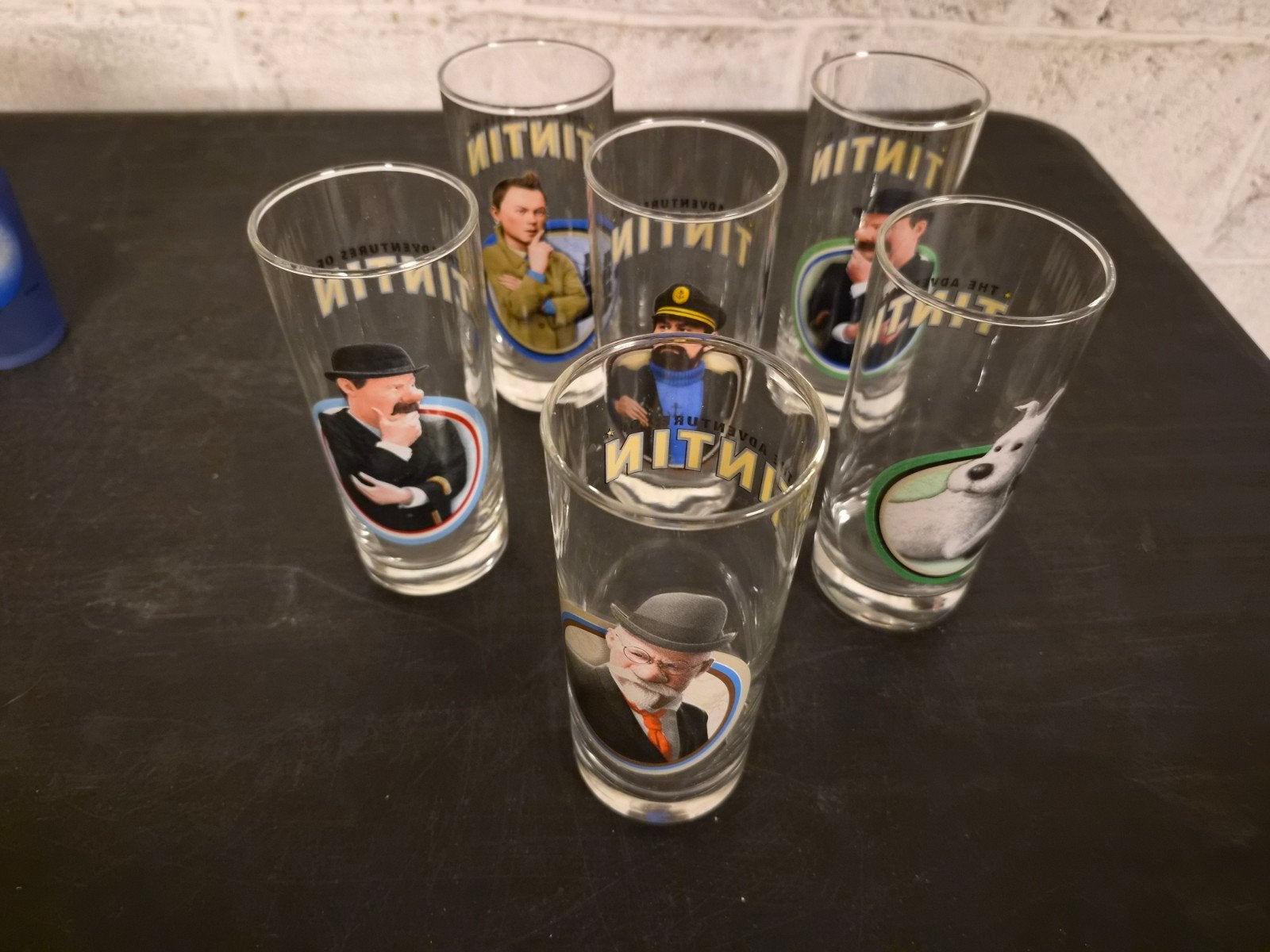 lot verre tintin, Collections, Enlèvement