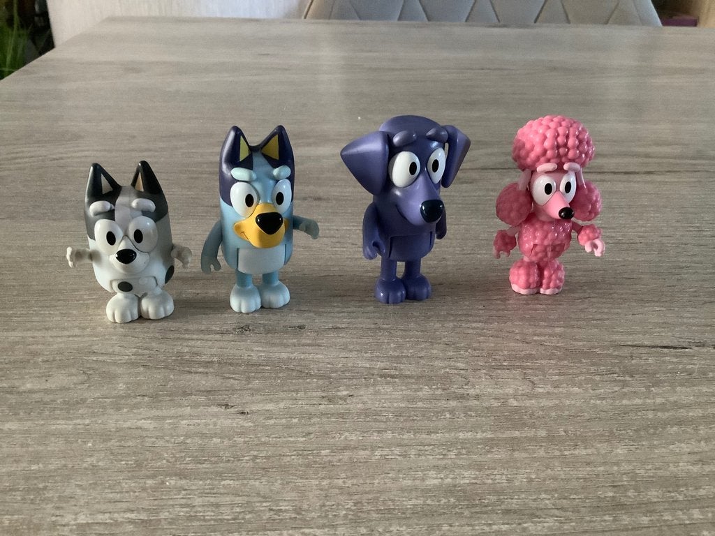 Bluey verschillende characters (4-7 cm), Verzamelen, Ophalen of Verzenden