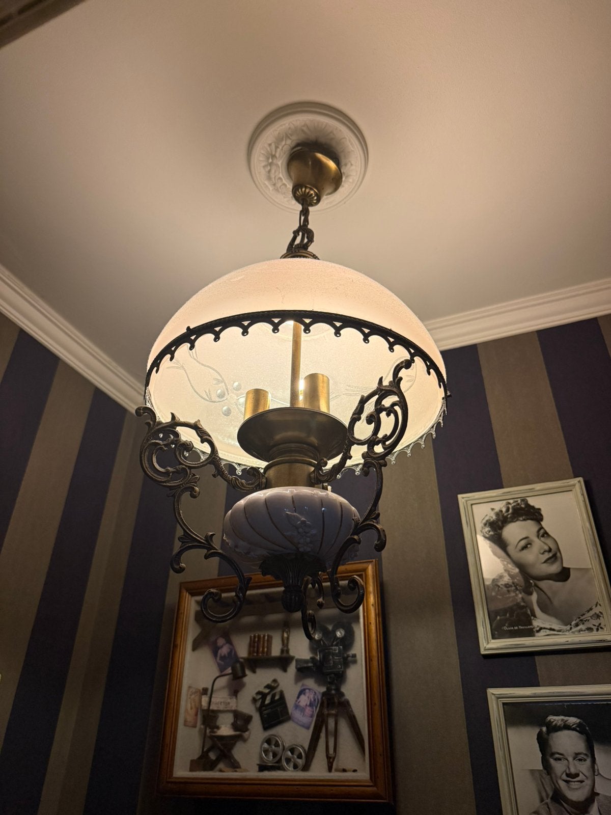 plafondlamp, Antiek en Kunst, Ophalen