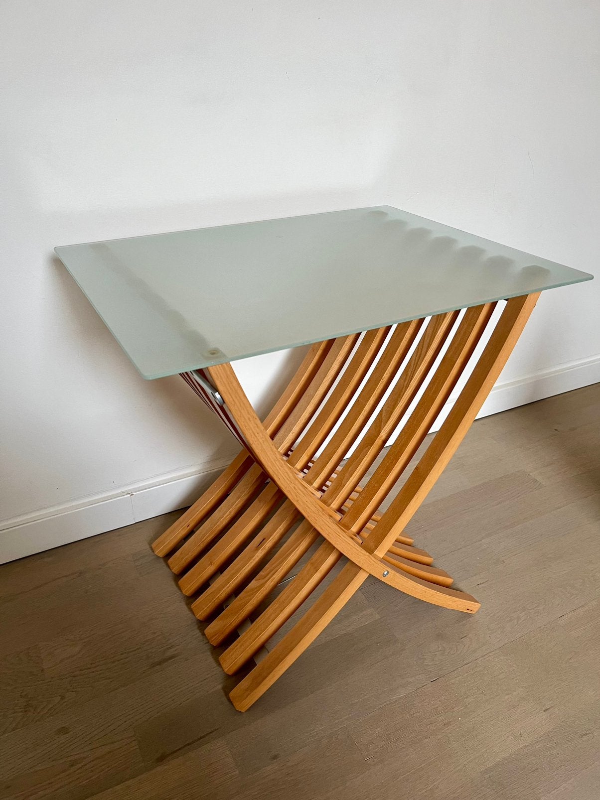 Vintage 90´s Ikea Ekeberg bijzettafel, Huis en Inrichting, Tafels | Bijzettafels, Gebruikt, Ophalen