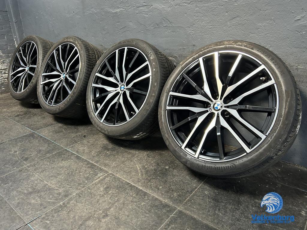 6mm! Originele BMW X5 X6 G05 G06 Style 742M 22 inch zwart br, Gebruikt, -, 275 mm, -