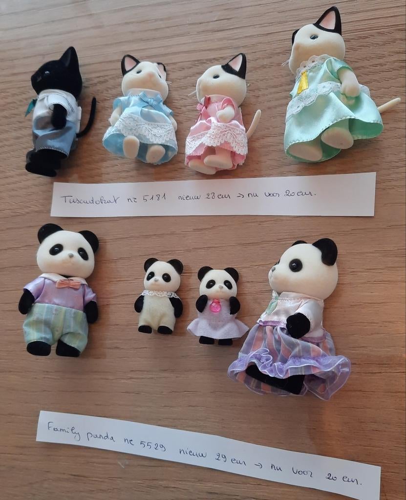Sylvanian Families 6 ensembles de poupées, Enlèvement ou Envoi