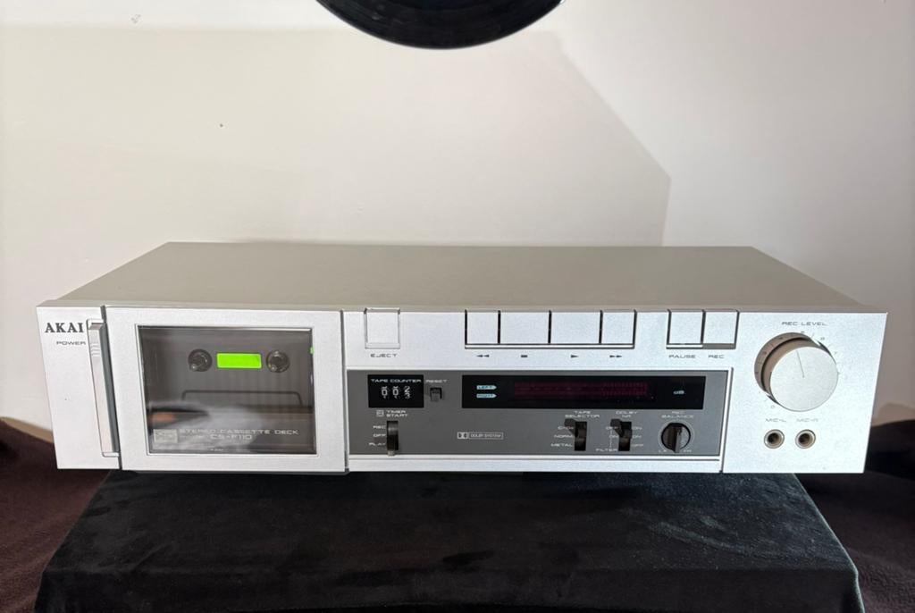AKAI stereo-tapespeler CS-F110. 100€, Audio, Tv en Foto, Ophalen, Akai