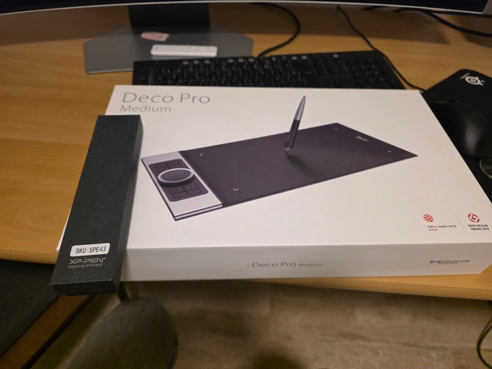 XP-PEN Deco Pro Medium grafisch tekentablet, Computers en Software, Ophalen of Verzenden, Zo goed als nieuw
