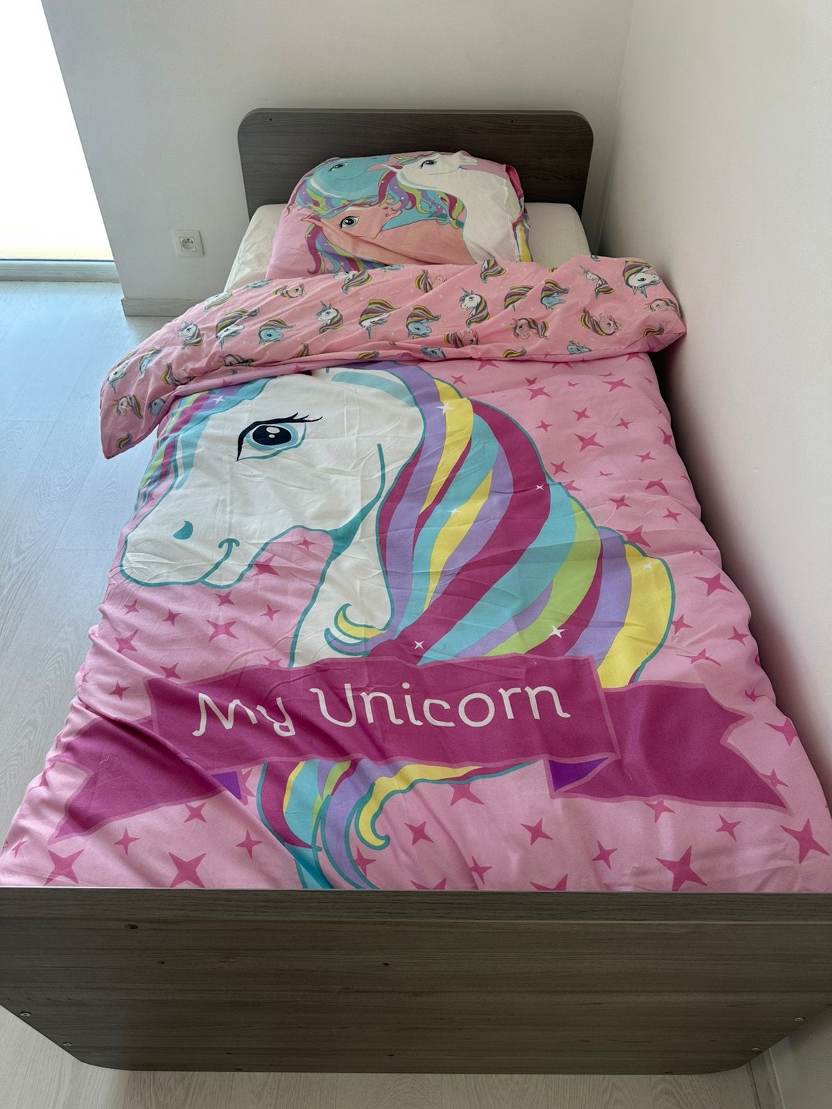 Meegroeibed Baby naar eenpersoonsbed, Ophalen, Zo goed als nieuw, Matras
