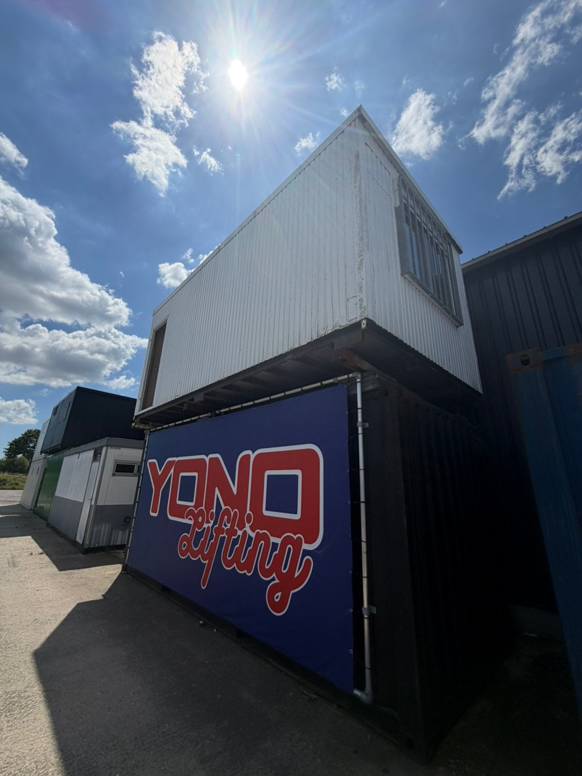 Container keet wooncontainer unit bureel opslag, Ophalen