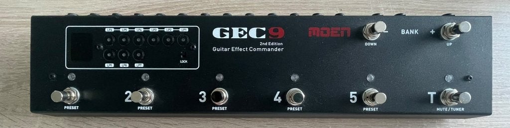 Moen gec9 2nd edition effect switch looper, Enlèvement ou Envoi, Comme neuf, Autres types